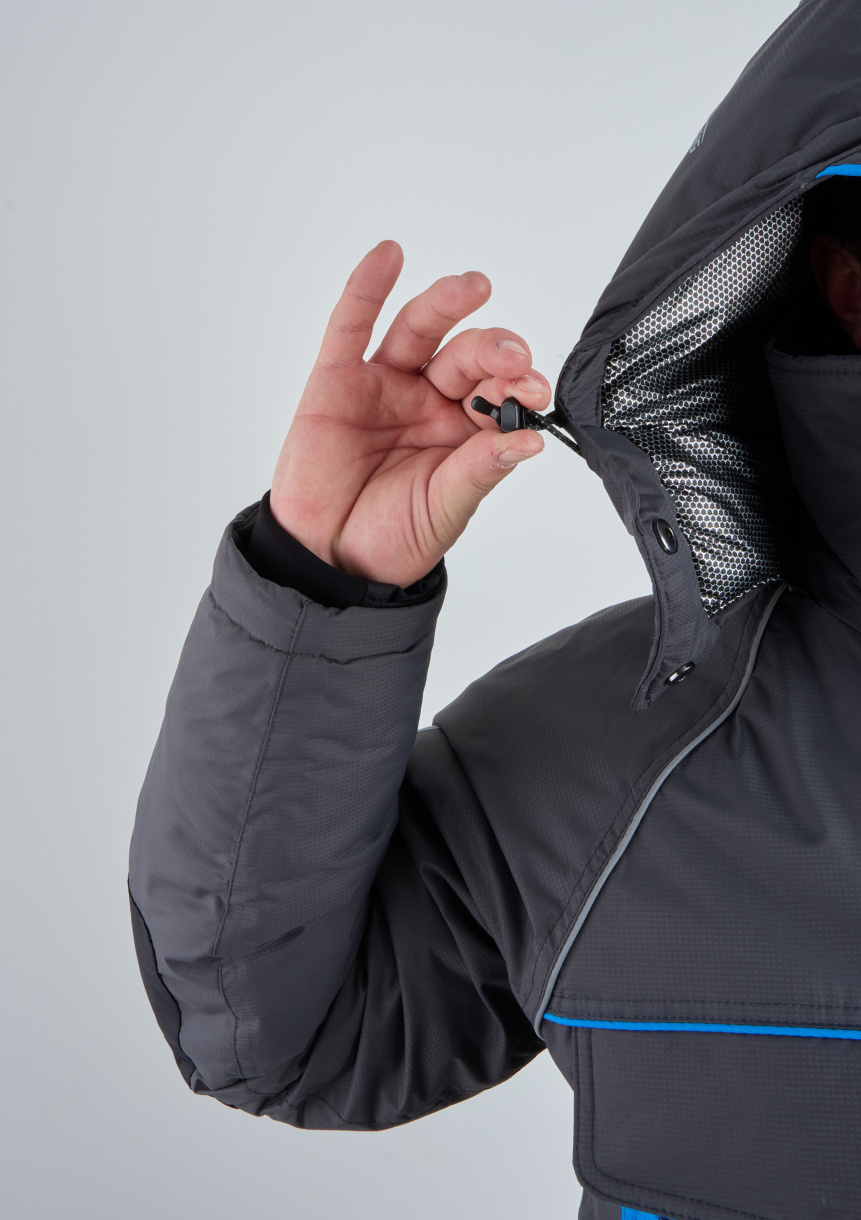 Камчатка МАГМА костюм для рыбалки GRAYLING. зимний, т.графит-синий