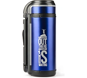 Термос из нержавеющей стали синий Barouge TRAVEL, 1600 МЛ (ВТ-421F )В