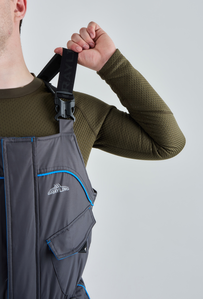 Камчатка МАГМА костюм для рыбалки GRAYLING. зимний, т.графит-синий