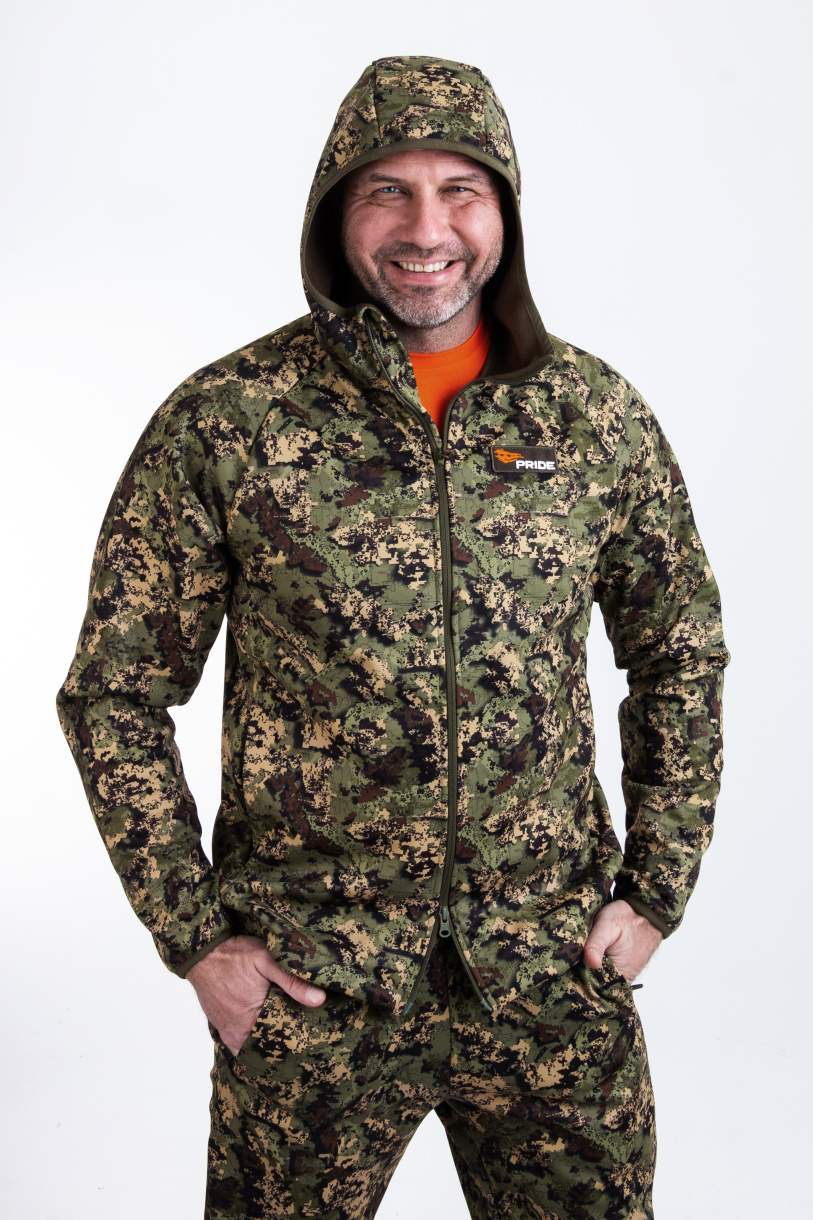Камп костюм PRIDE, флис, лес